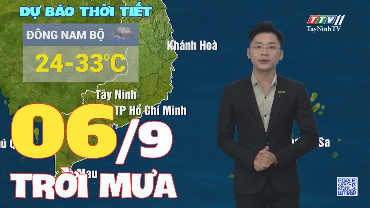 Bản tin thời tiết 06-9-2023 | TayNinhTVEnt